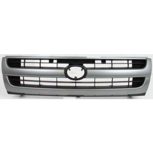 Fits 2001-2004 Toyota Tacoma 2WD Bumper Aluminum Black Billet Grille Insert Fits 2001-2004 Toyota Tacoma 2WD Bumper Aluminum Black Billet Grille Insert